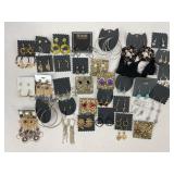 Pierced Earring Costume Jewelry: hoops, hearts,