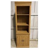 Bookcase with doors