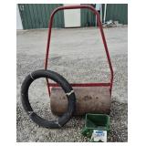 Yard Roller, Scotts Easy Hand Held Spreader &