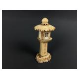 Antique Japanese carved antler Kasuga Taisha