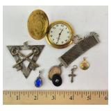 Sterling Silver Pendant, Supreme Lodge Medallion