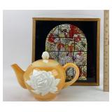 Flower Teapot & Marc Chagall