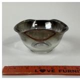 MCM Silver Silver Fade Glass Bowl