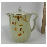 Hall Autumn Leaf Rayed Coffee Pot