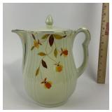 Hall Superior Quality Autumn Leaf Rayed Coffee Pot
