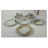 Bavaria China Cups, Saucers, Plates