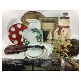 Thomas Kinkade Tapestry, Holiday Plates, Frames