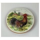 Mendichi Ceramiche Italian Rooster Trivet