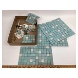 Blue Ceramic Tile Sheets