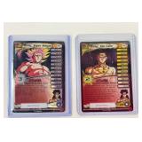 2 Dragon Ball Z Holographic Trading Cards