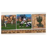 Golf Tile Trivets; Tucson, Italy