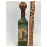 Fausto Conturi Leather Golf Decanter; Italy