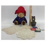 Paddington Bear, Matchbooks, Doilies, Coalport Chi