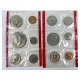 1971 And 1975/76 Proof Sets, Denver Mint, Coins
