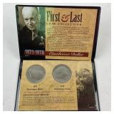 First And Last Coin Collection, Eisenhower Dollar