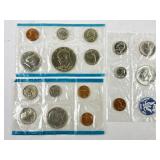 1965,1971,1975/76 Sealed Proof Sets, Coins
