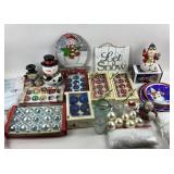 Christmas Ornaments, Snowman Decor, Let It Snow Si