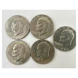 1978 United States Of America One Dollar Coins