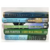 Golf Books, Stewart, Reilly, Strawn, Feinstein, M.