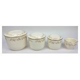 Harvest Ballerina By Universal Lidded Bowls