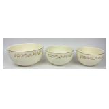Ballerina Mixing Bowls by Universal, Harvest Patte