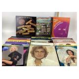 Vinyl Records, Barry Manilow, Dolly Parton, Peggy