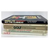 Golf Books by Eddie Merrins, Bob Hope, Eddie Merri
