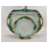 Vintage Williams Sonoma Majolica Style Asparagus