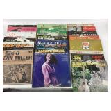 Vinyl records: pat, boone, marty, robbins,