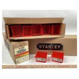 Stanley Red Plastic Storage Bins