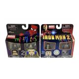 Marvel Minimates Spider-Man, Iron Man 2 Figures