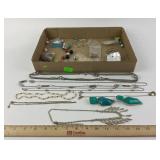 Costume Necklaces, Bracelets, Loose Beads