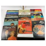 Vinyl Records Hank Snow, Eddy Arnold, Barry Manilo