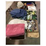 Linens, Flatware, Anthony Newley Vinyl Records, Ey