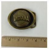 Indiana Brass Belt Buckle