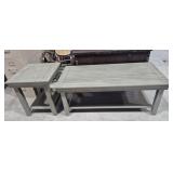 Wood Coffee Table (26 in. X 50 in. X 18.5 in. H)