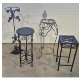 Wrought Iron Plant Stands 4