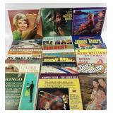 Vinyl records: Dolly parton, billy vaughn, polka