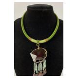 .925 Sterling Silver, Cultured Pearl, Abalone,