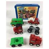 Vintage Car Lot with Case