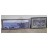 Wallart: Lighthouse Scene 15 in. X 39 in. &