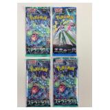 4 Pokemon Sealed Packs
