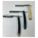 Straight Razors, King Bell, Genco, Schumate