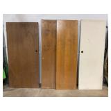 4 hollow core doors