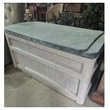 Suncast Plastic Outdoor Storage Box 24 in. X 46