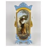 Very fine large antique Paris Porcelain hand