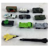 Military, Police, & Rocket Vehicles Diecast