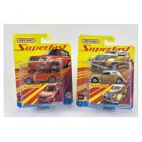 2 NOS Matchbox Superfast Cars