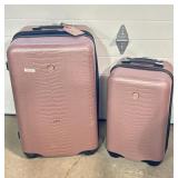 2 suitcases Joy Mangano