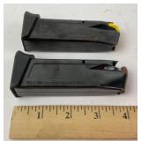 (2) PT 111 Pro Cal 9mm magazines Made in Brazil
